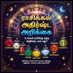 ராசிக்கல் அதிர்ஷ்ட அறிக்கை