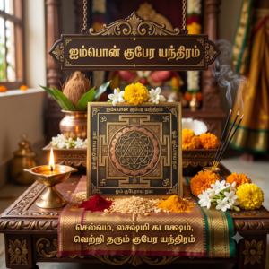 ஐம்பொன் குபேர யந்திரம்